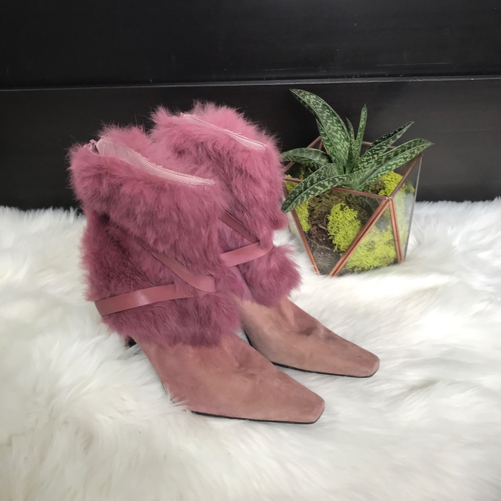 Nine West Leather Booties - 7